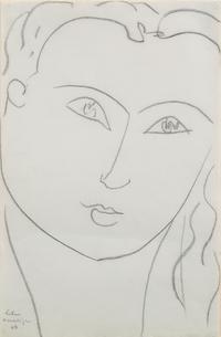 Portrait de Femme (Liban) , 1948