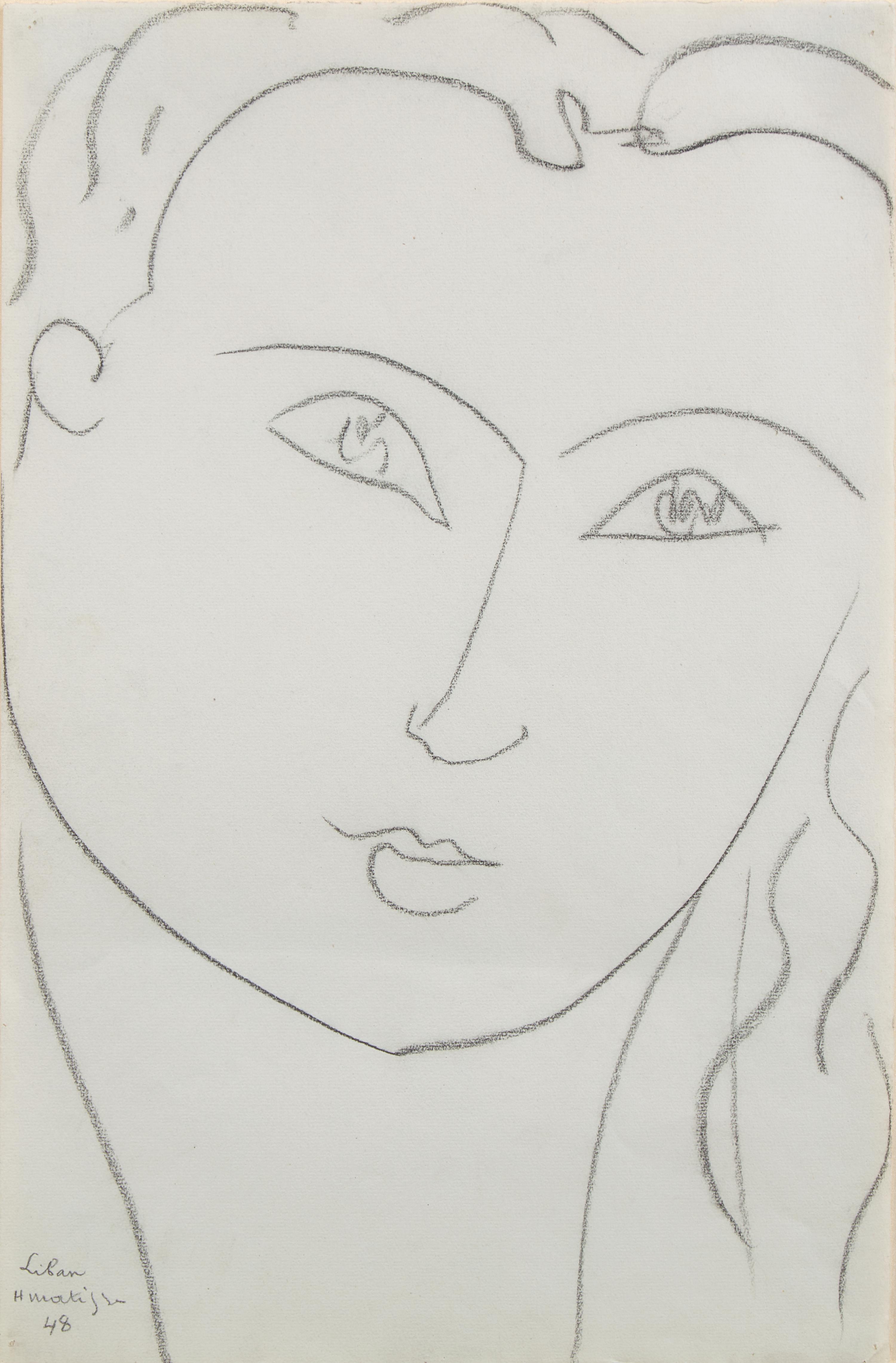 Portrait de Femme (Liban) , 1948