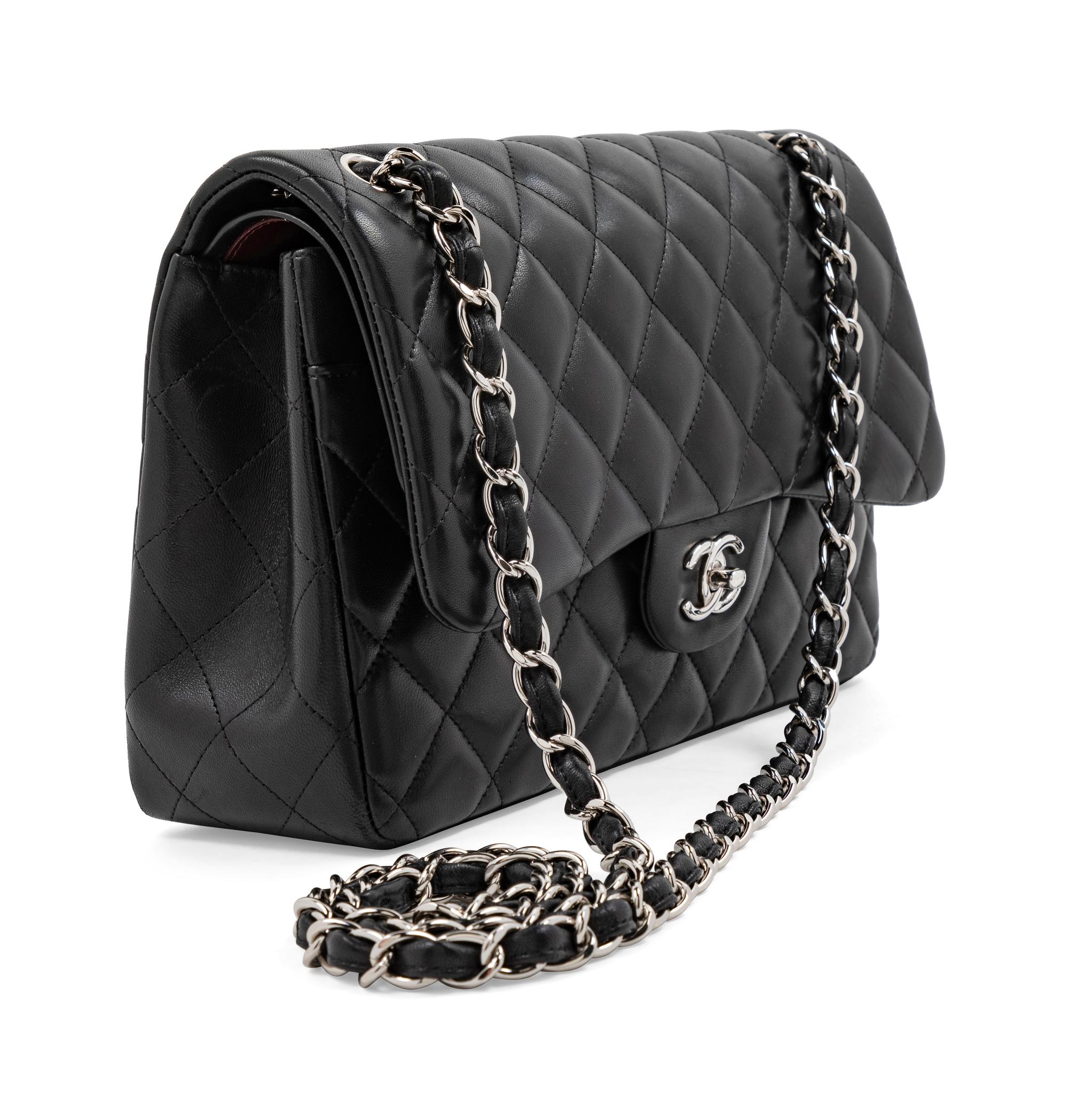 Chanel Black Jumbo Double Flap Bag, 2012