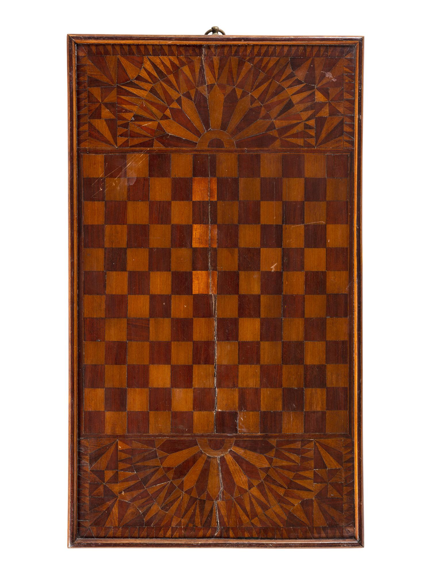 An Inlaid Wood Game Board