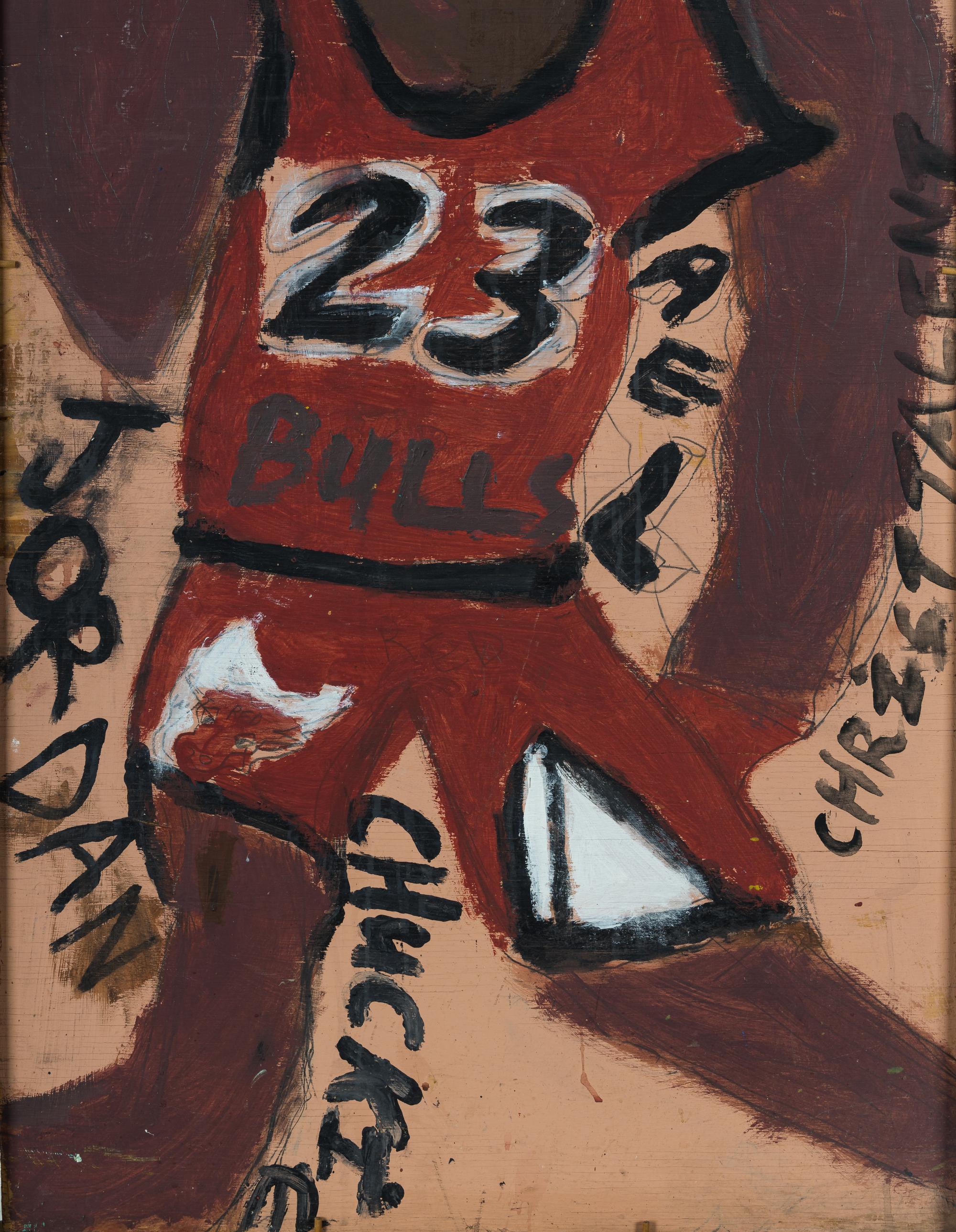 Lord Savior (Jesus Christ) and Michael Jordan Christ Talent (a double-sided work)
