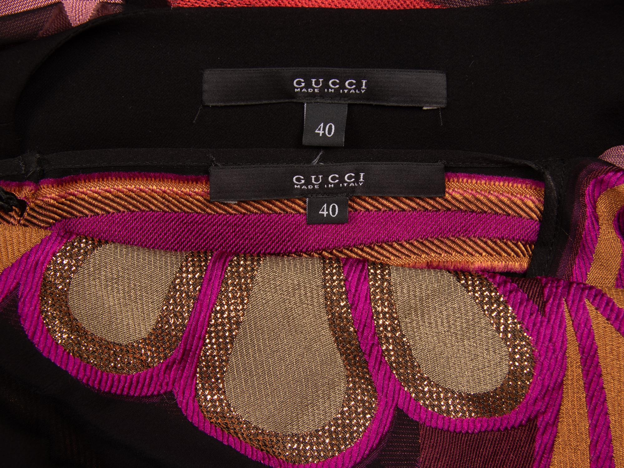 Gucci, Chiffon Robe & Kaftan Tunic