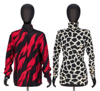 Saint Laurent & Chanel, Two Print Tops