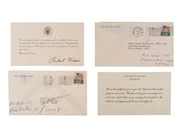 [POLITICS]. Political correspondence archive relating to important 1960s and 1970s issues and addressed to Major Robert H. Becker (1924-2014), USAF Retired.