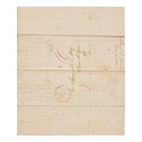 [African-Americana] Bacon, Benjamin C. Autograph Letter, signed on Printed Circular "To the friends of the colored race in the U. States."
