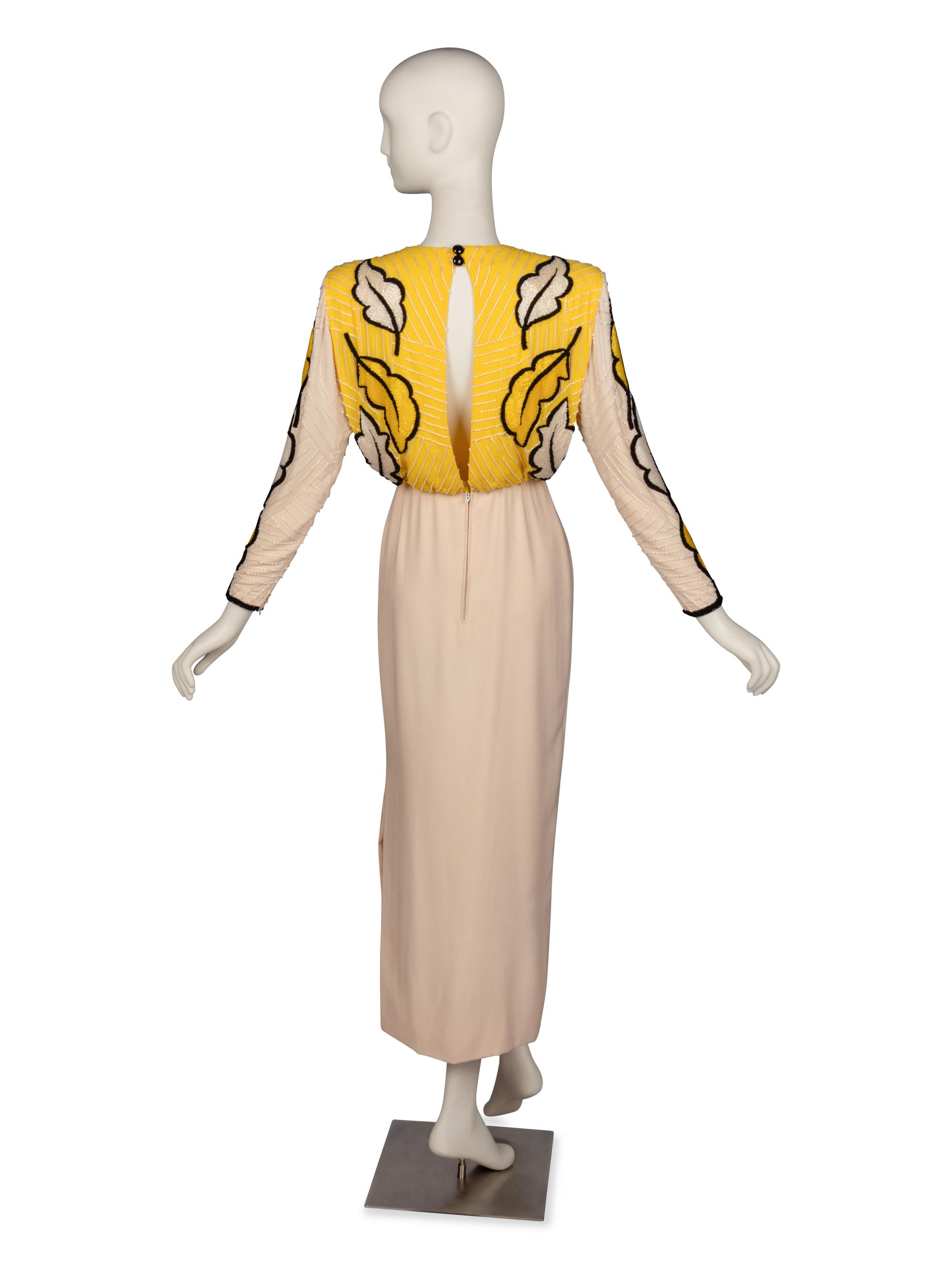 Galanos, Beaded Gown