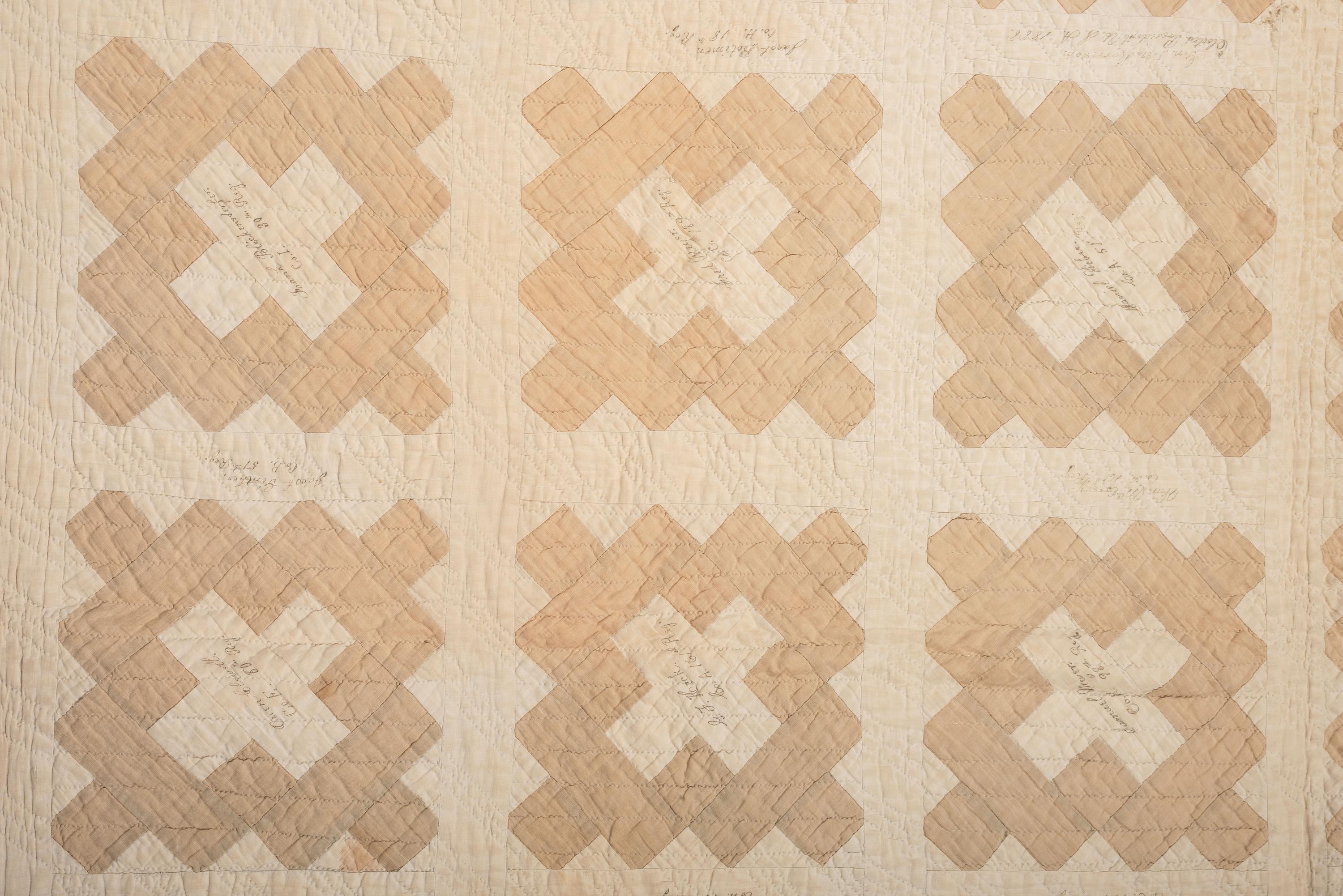 GAR Rank Post 534 quilt, Gnadenhutten, Tuscarawas County, Ohio.