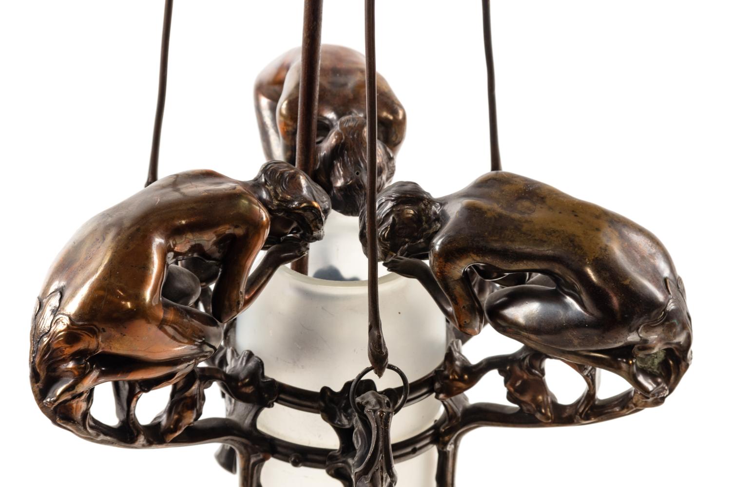 Art Deco Hanging Light