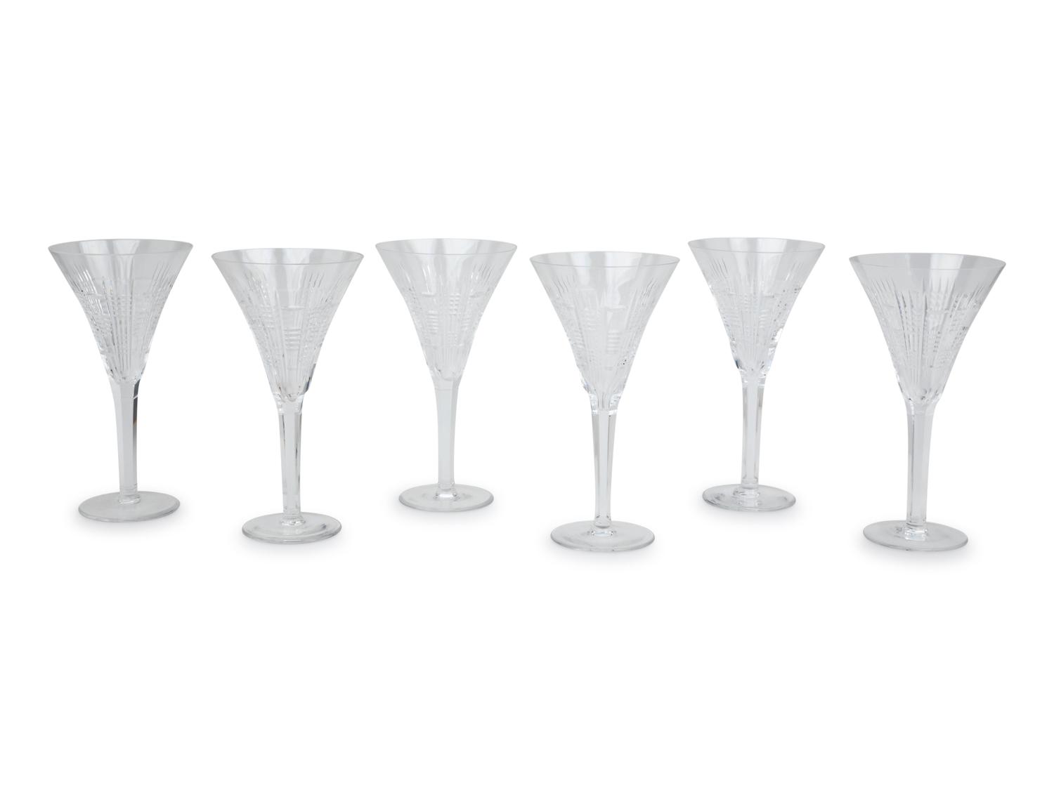 A Waterford Glass Stemware Service