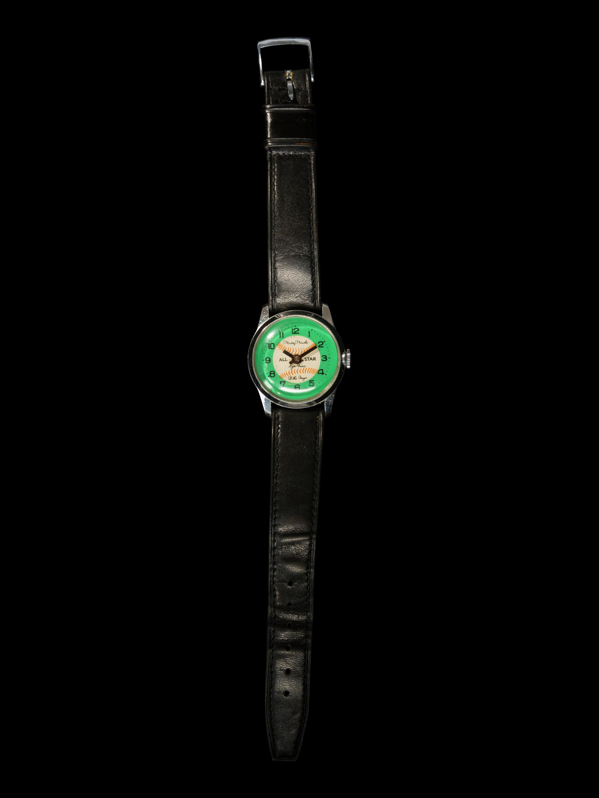 An Original 1964 Bradley All Star Baseball Watch Featuring Mickey Mantle, Roger Maris and Willie Mays
