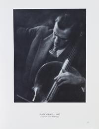THOREK, MAX. Black and white photograph inscribed and signed ("Max Thorek" on mat.