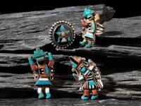 Zuni Mosaic Inlay Rings