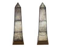A Pair of Mirrored Obelisks