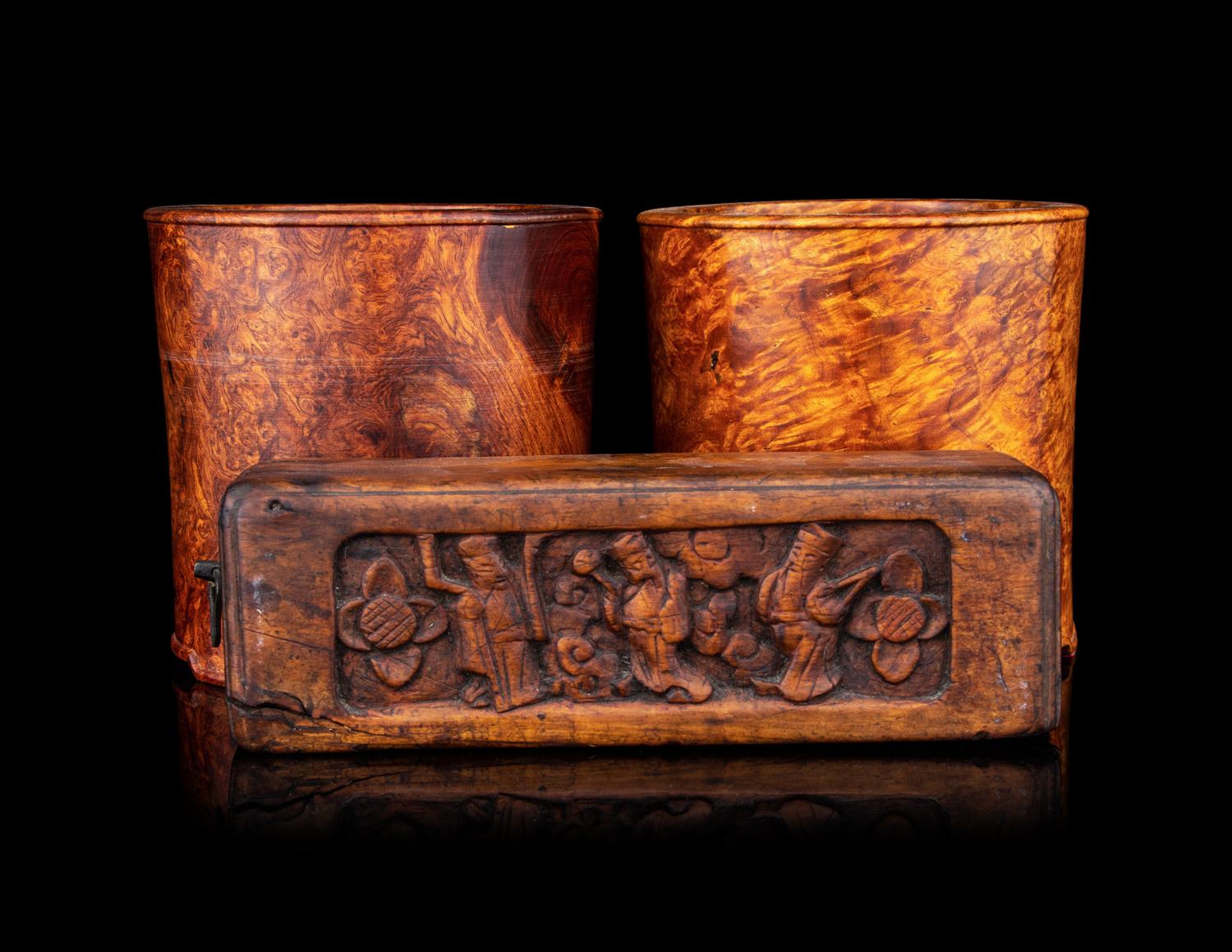 Three Hardwood Scholar‘s Objects
