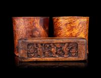 Three Hardwood Scholar‘s Objects