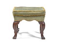 A George I Walnut Stool