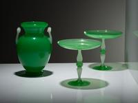 Pair of Compotes and Vase