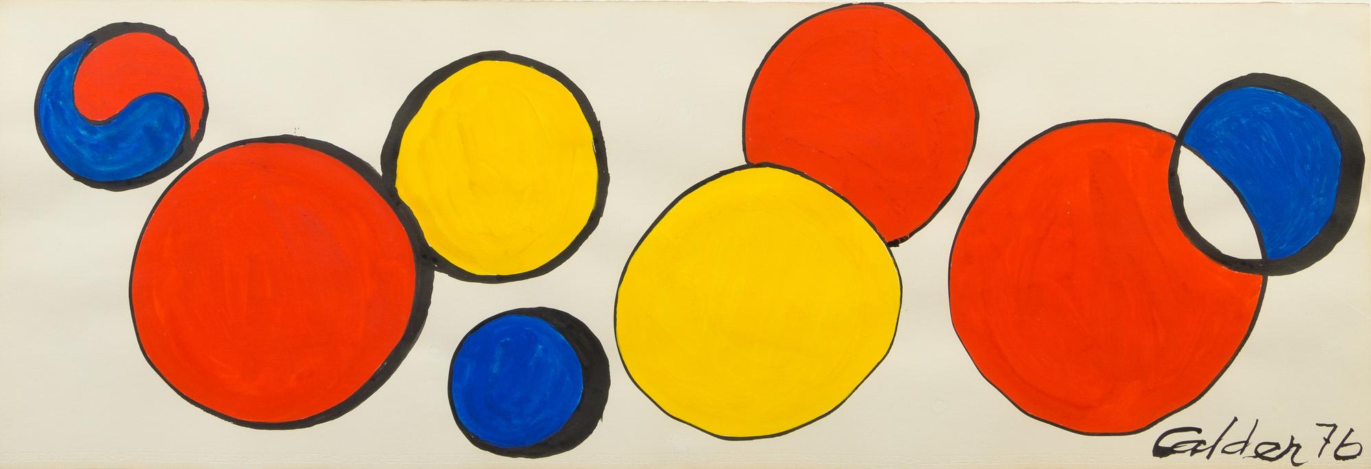 Alexander Calder, (American, 1898-1976), Planets, 1976
