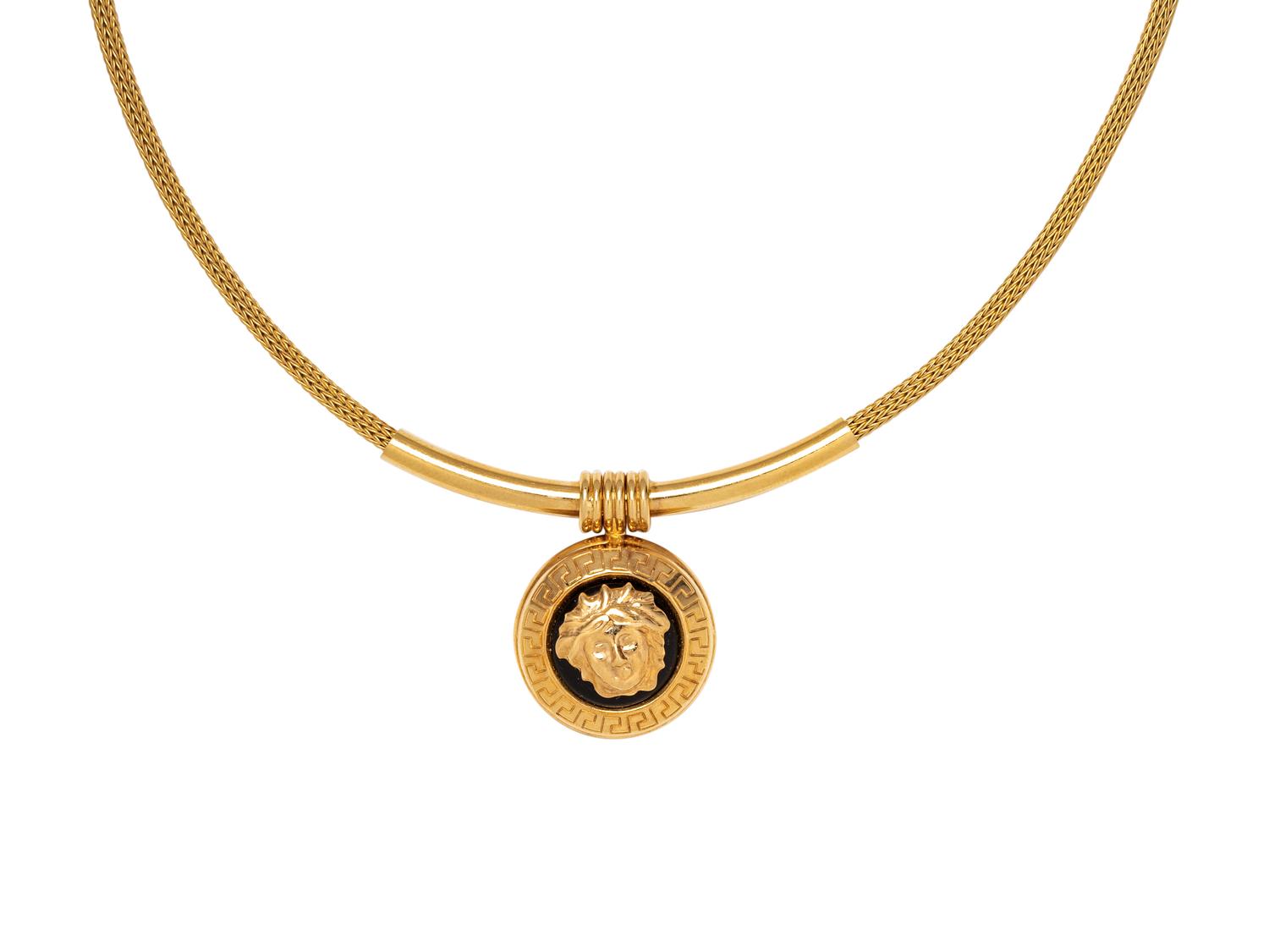 YELLOW GOLD NECKLACE AND BRACELET