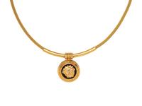 YELLOW GOLD NECKLACE AND BRACELET