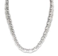 An 18 Karat White Gold Necklace, 32.10 dwts.