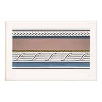 Roy Lichtenstein (American, 1923–1997) — Entablature IV , 1976