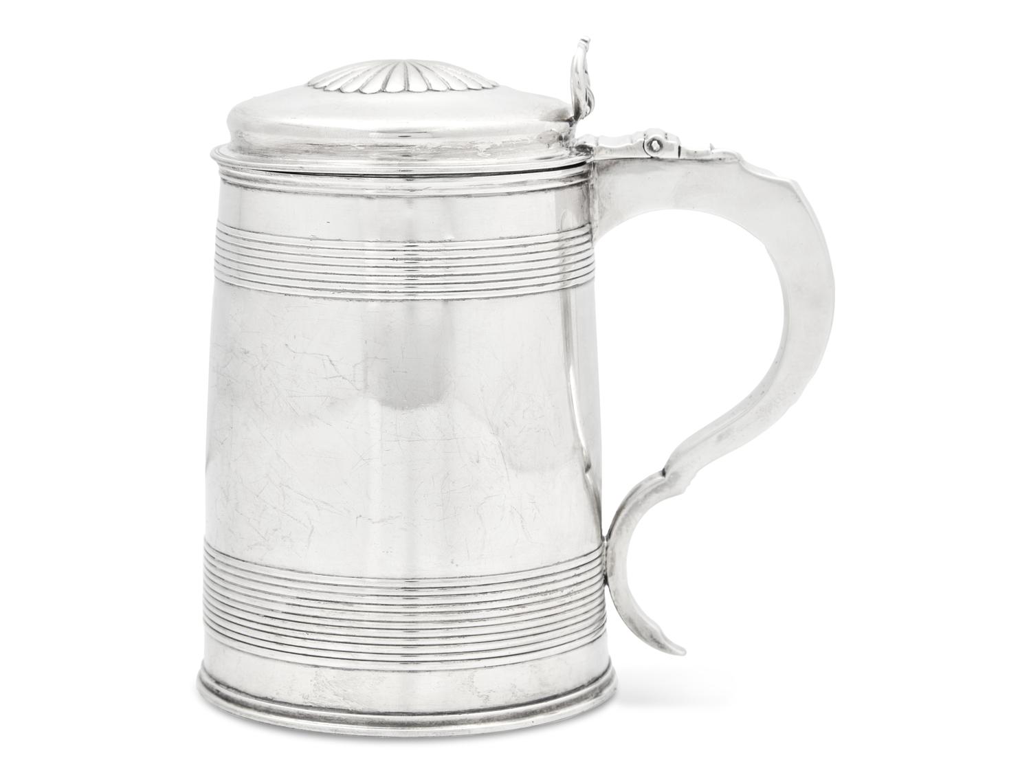 A George III Silver Tankard