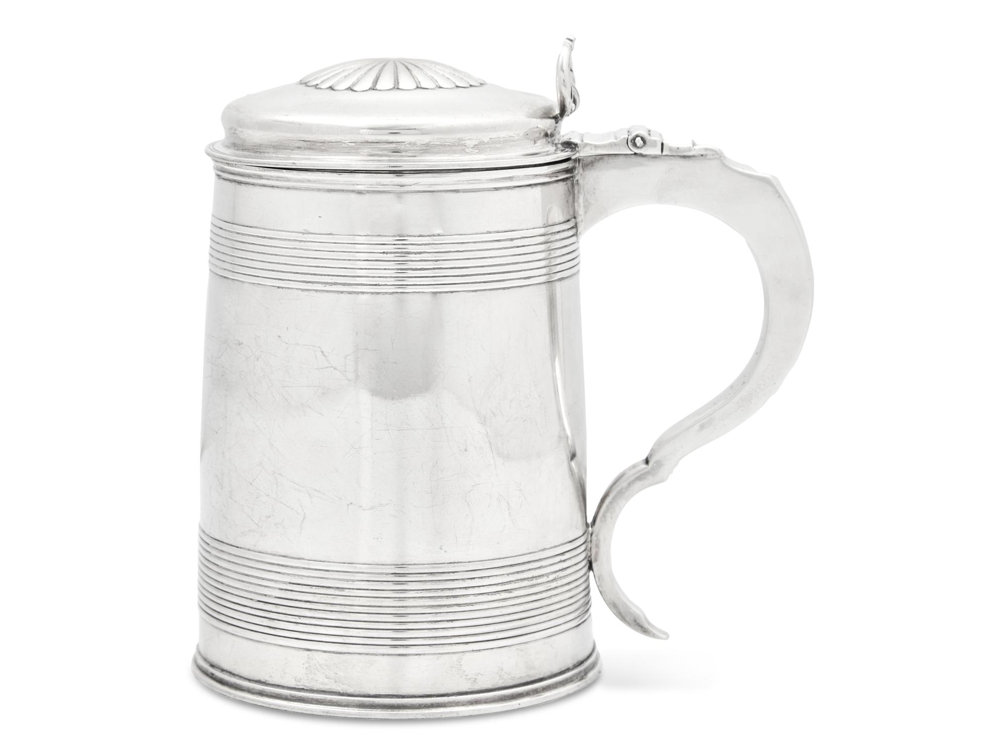 A George III Silver Tankard