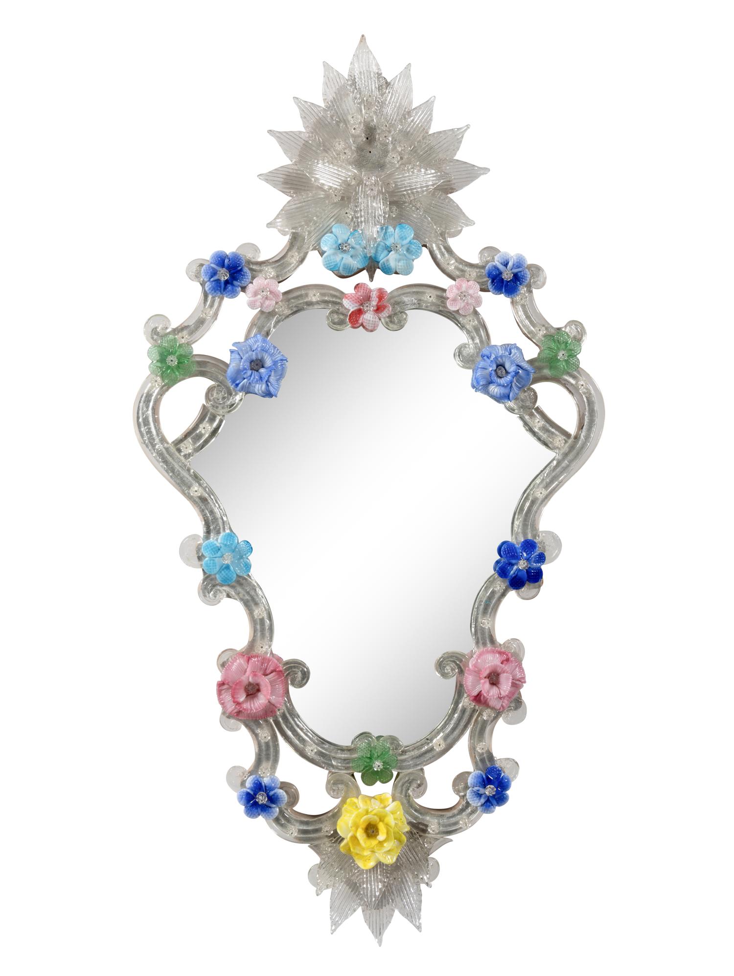 A Venetian Glass Mirror