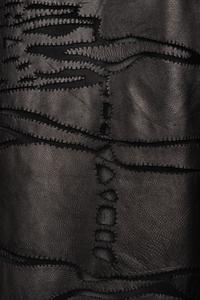 Ralph Rucci Laser Cut Leather Jacket