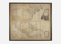 [Maps & Atlases] A New Map of North America, with the West India Islands...