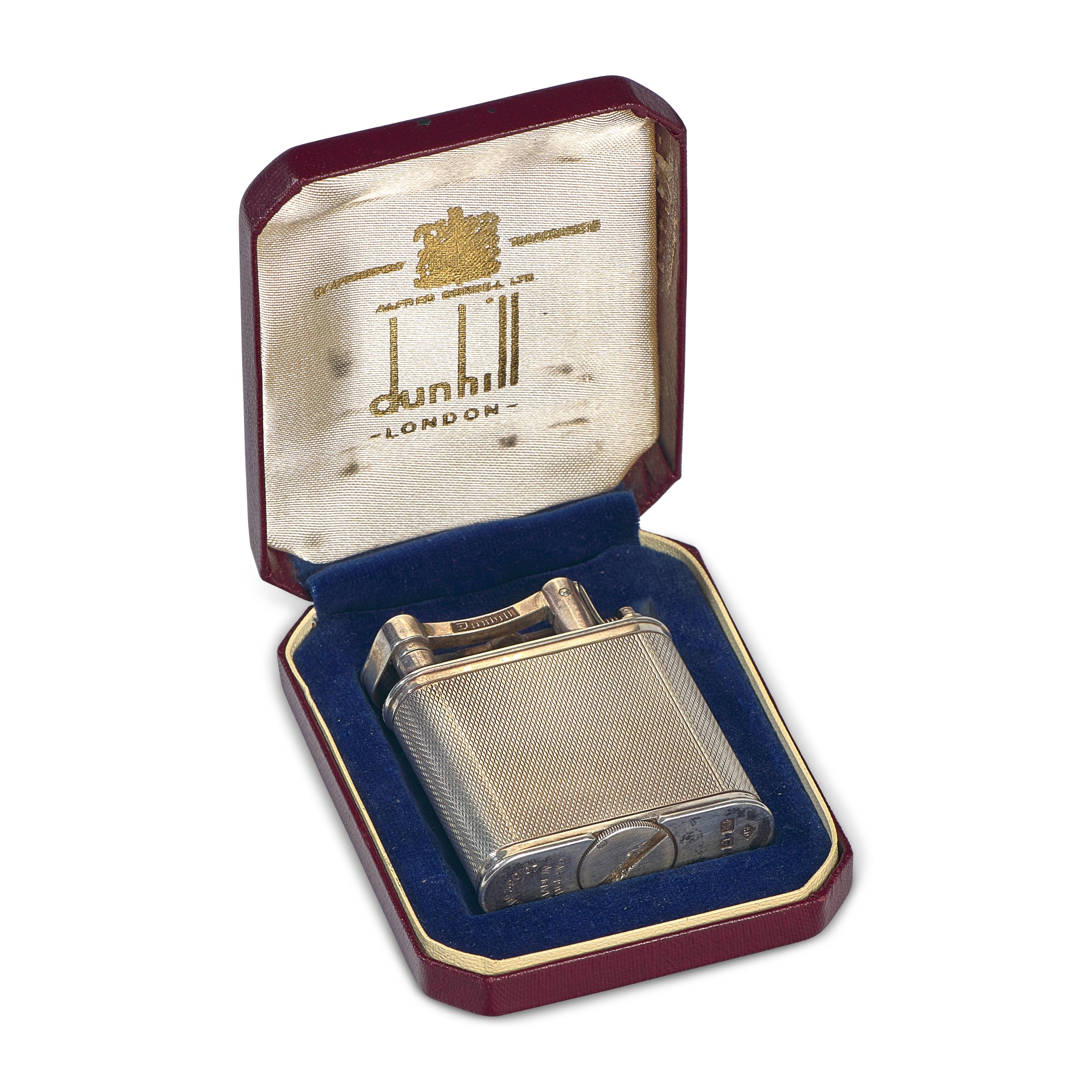 A Dunhill Silver Lighter