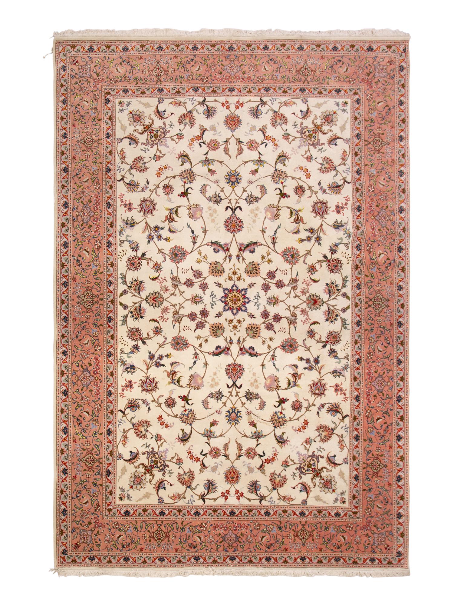 A Tabriz Wool Rug