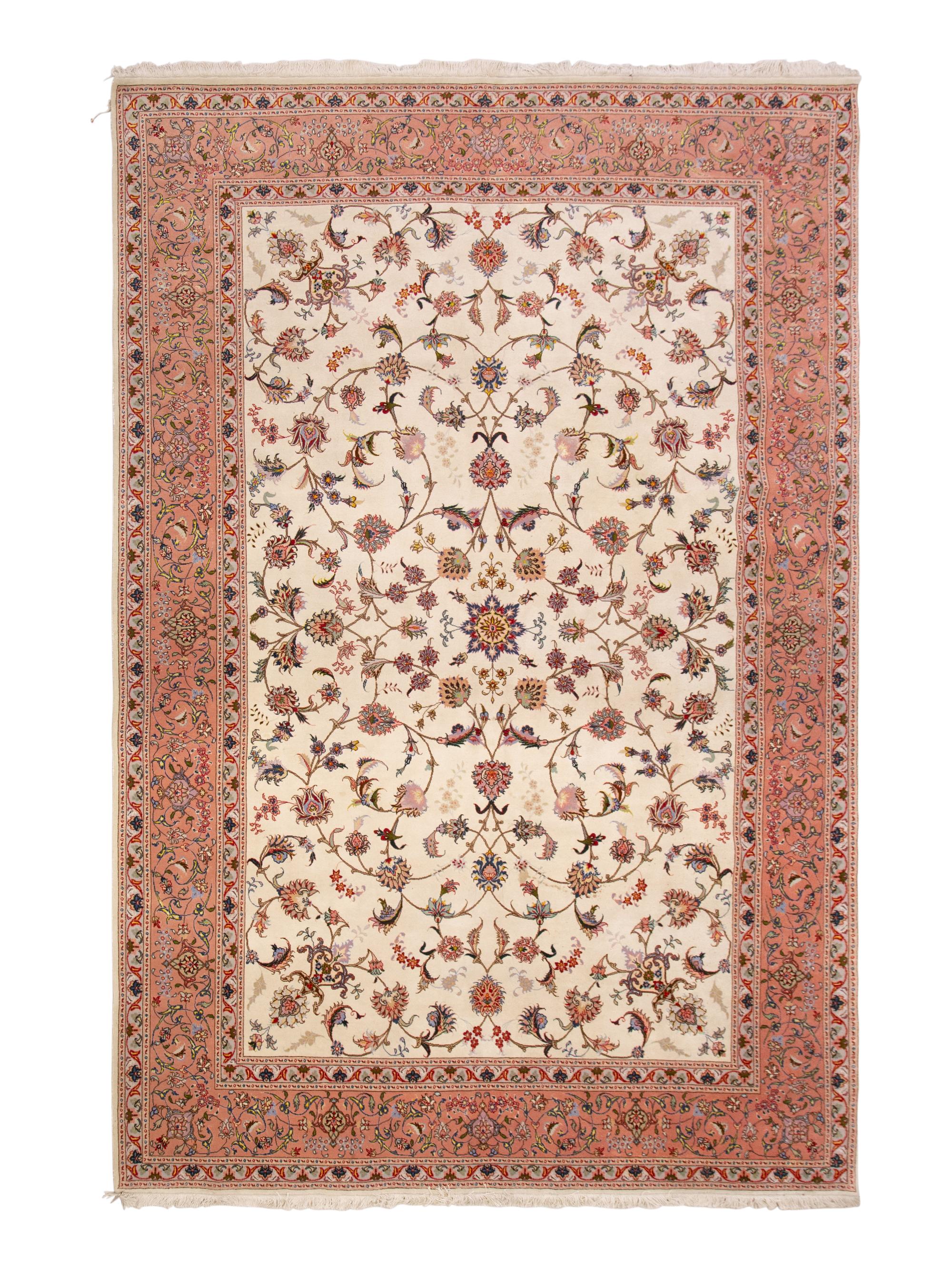 A Tabriz Wool Rug