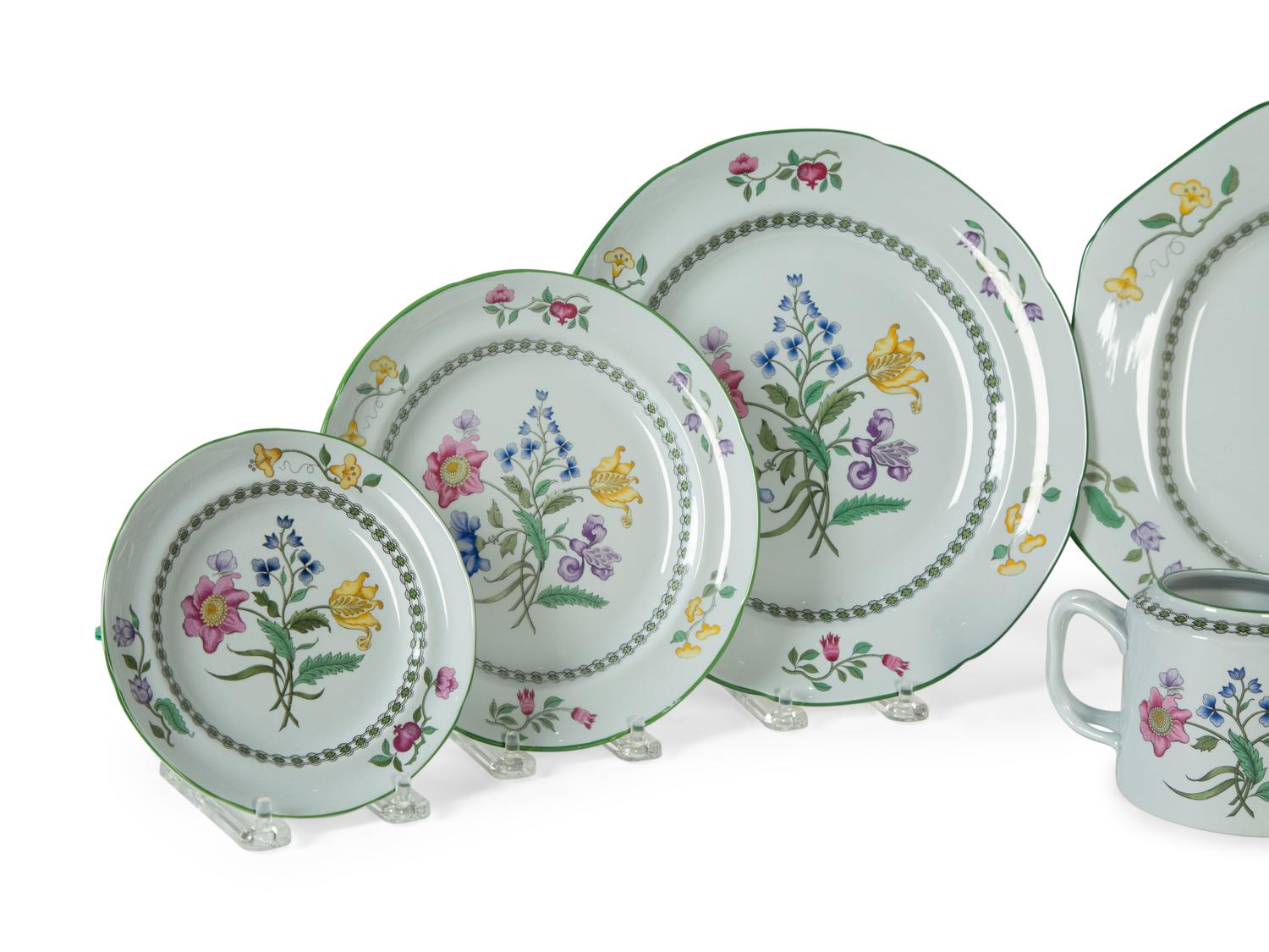 A Spode Porcelain Dinner Service