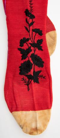 Collection of Twenty One Silk and Cotton Stockings, 19th and Early 20th Century