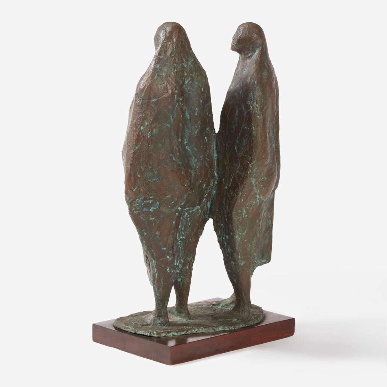 Francisco Zúñiga (Mexican, 1912-1998) Dos Mujeres de Pie