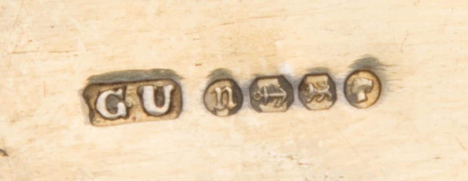 A Victorian Silver Vinaigrette, George Unite & Sons, Birmingham, 1887, the case engraved with floral and foliate decoration, together w