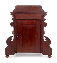 An Ansonia Senator Gilt Metal Mounted Mahogany Mantel Clock