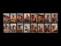 A Near Set of 1953 Bowman Color Baseball Cards (158/160)