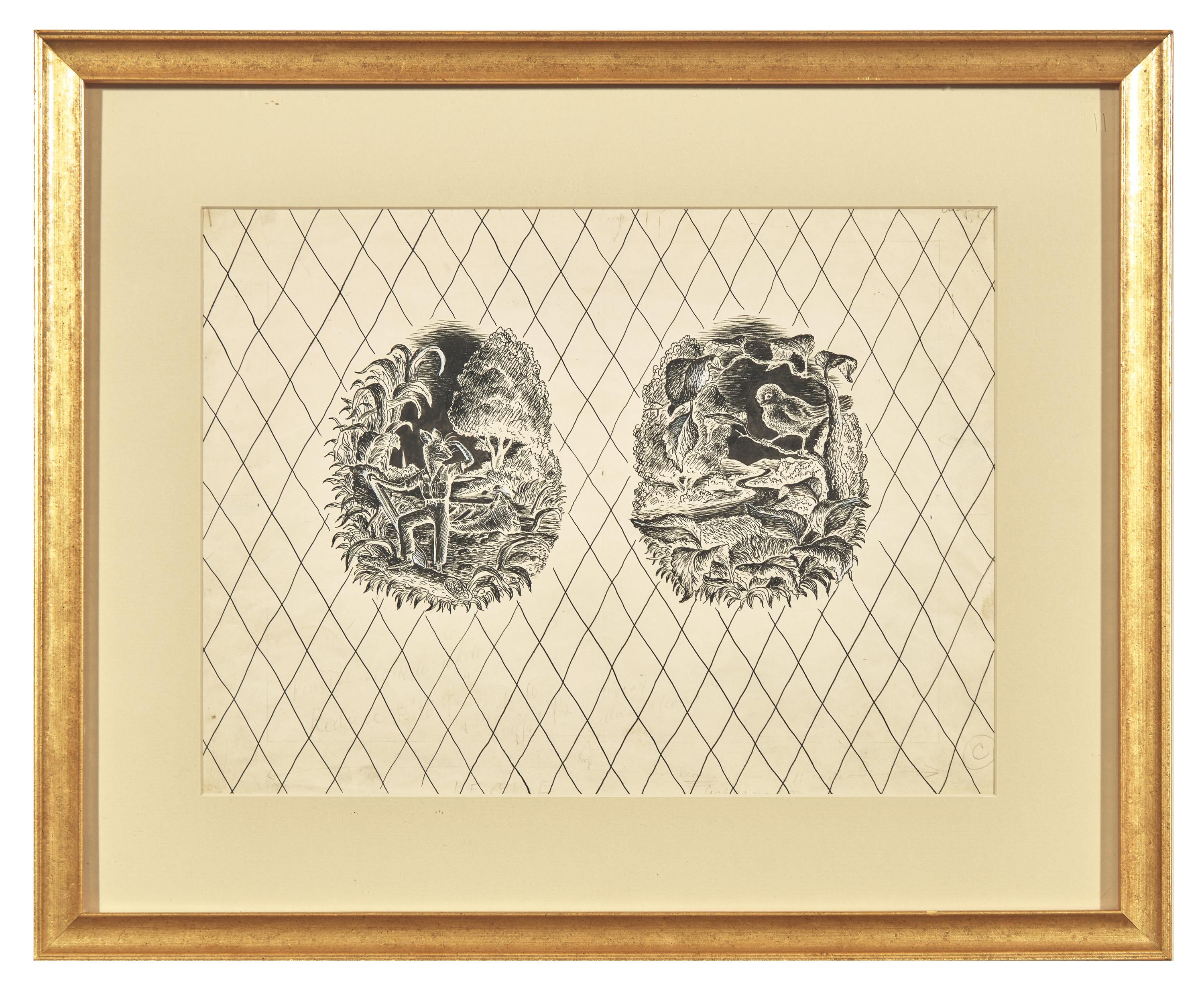 [Children's & Illustrated] Williams, Garth. Original Illustration For "Stuart Little"