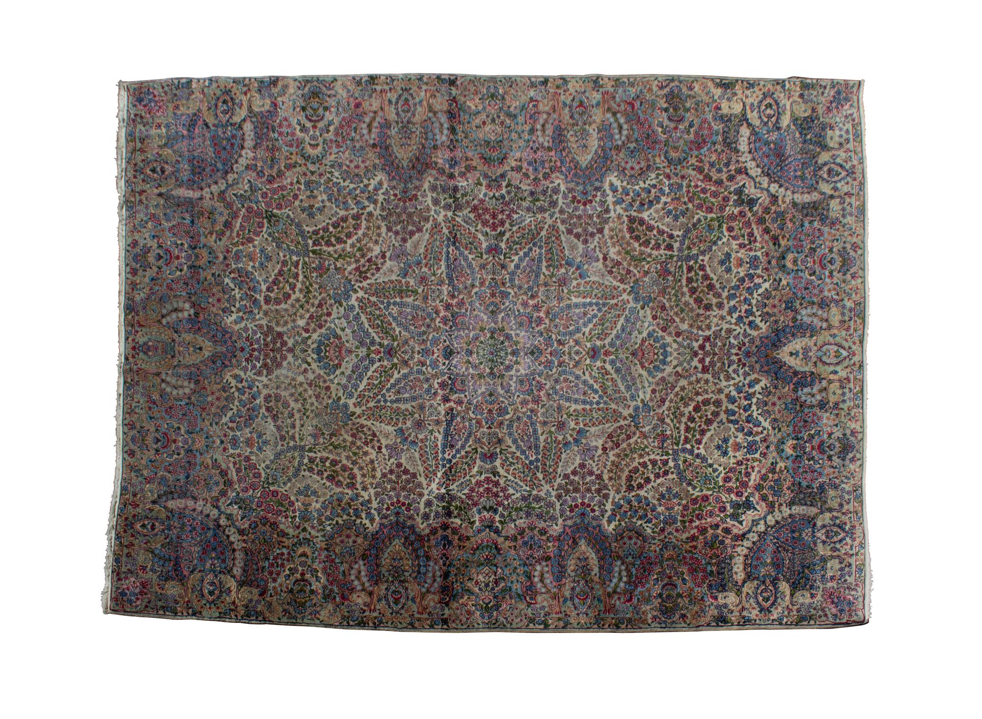 A Tabriz Wool Rug 11 feet 6 inches x 8 feet 8 inches. — 20TH CENTURY