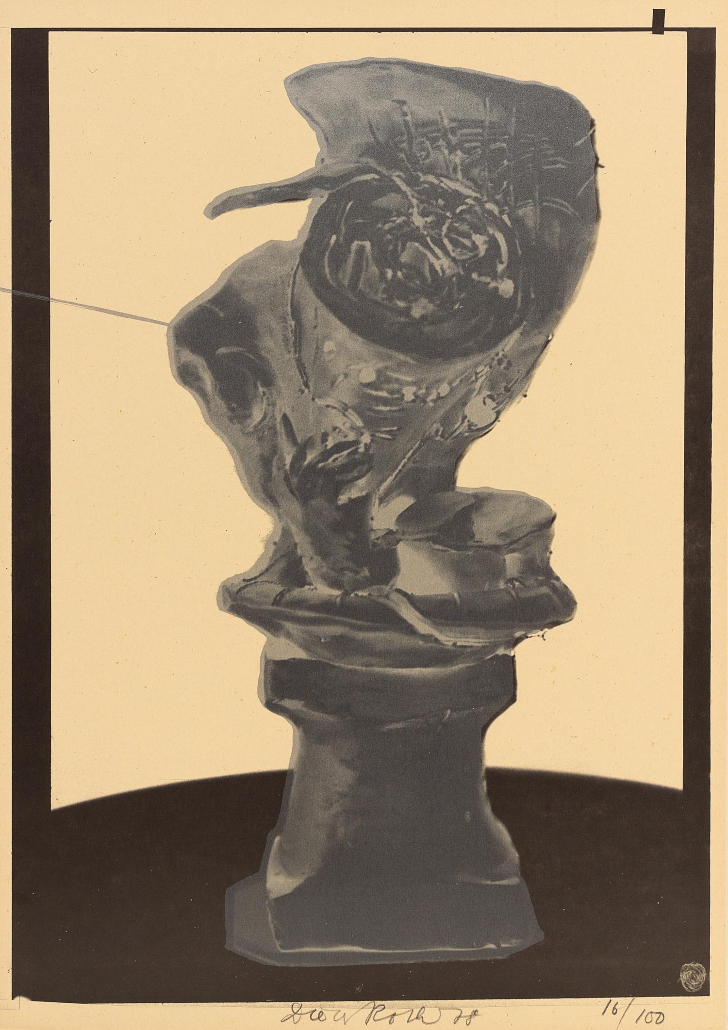 Dieter Roth, (German, 1930-1998), 2 times 5 TROPHIES, 1978, together with speedy drawing and book Seishport, Trophies; 125 Two-Handed S