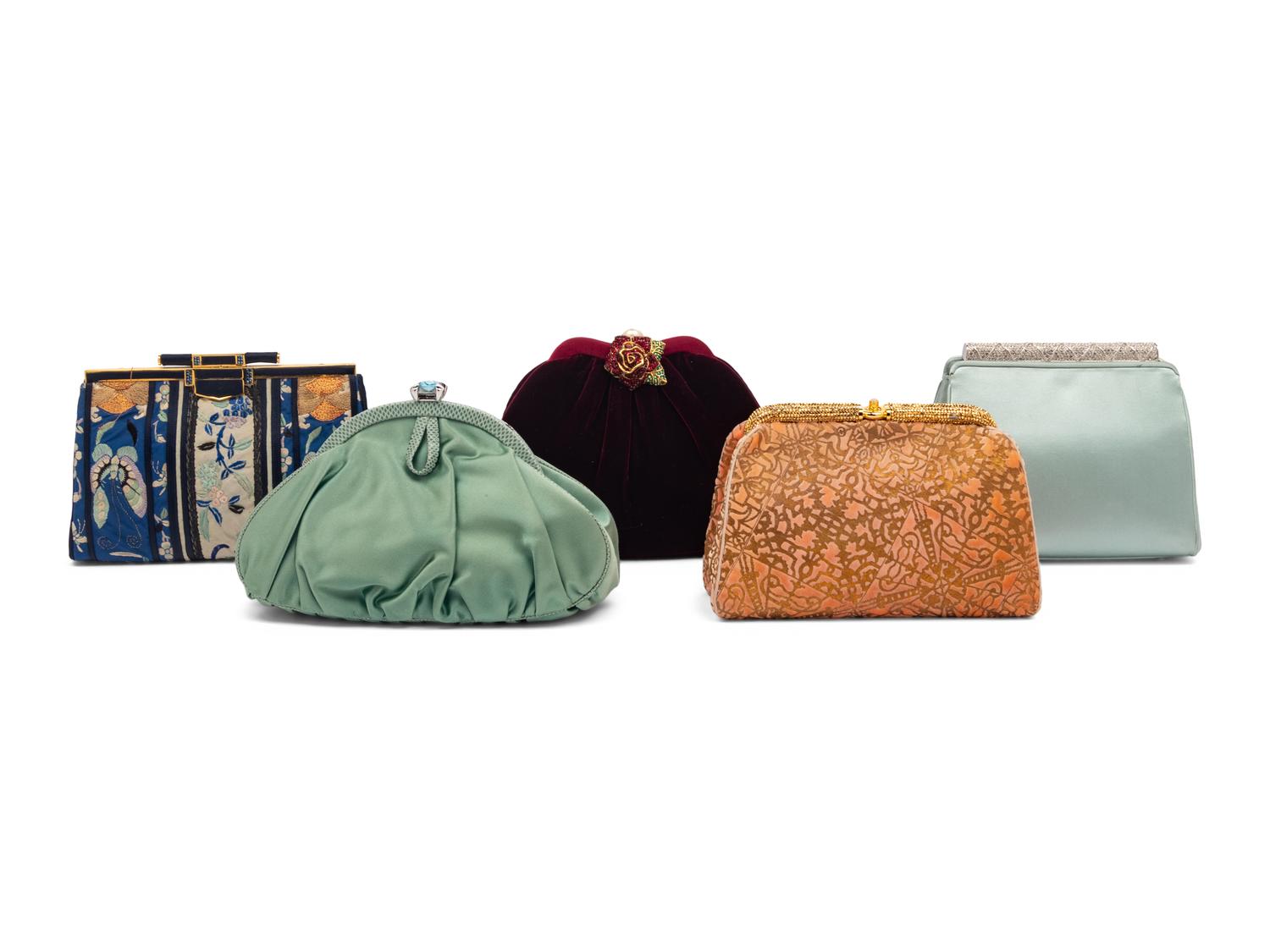 Five Judith Leiber Clutches