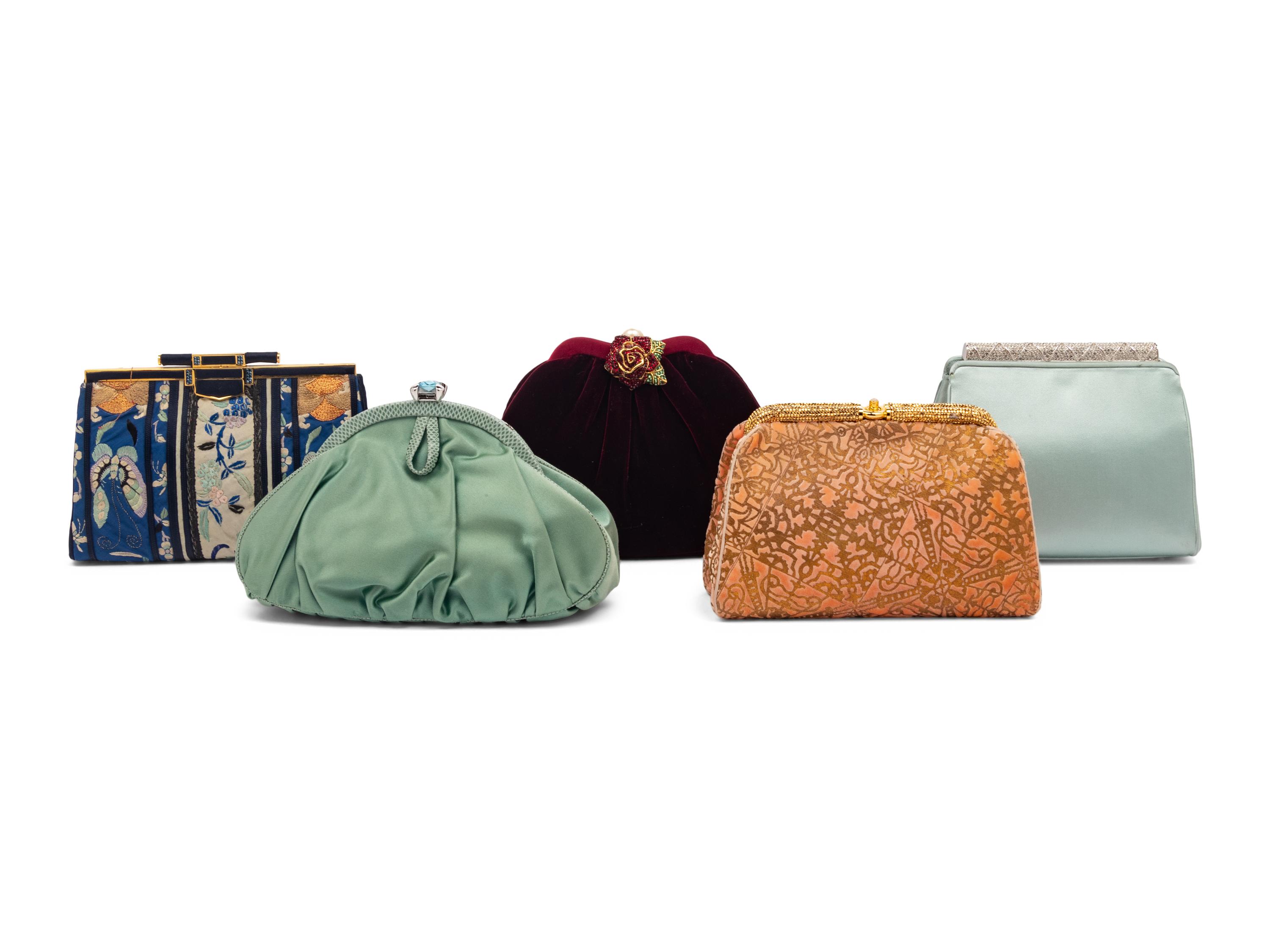 Five Judith Leiber Clutches