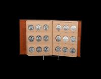 A Collection of One Hundred and Forty-Seven Silver Eagle $1 Mint and Proof Coins
