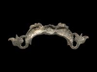 A Roman Bronze Double-Dolphin Handle