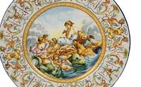 A Pair of Italian Majolica Chargers — 20TH CENTURY