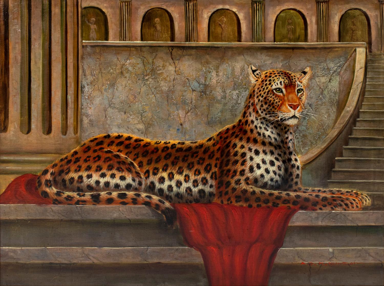 Recumbent Leopard