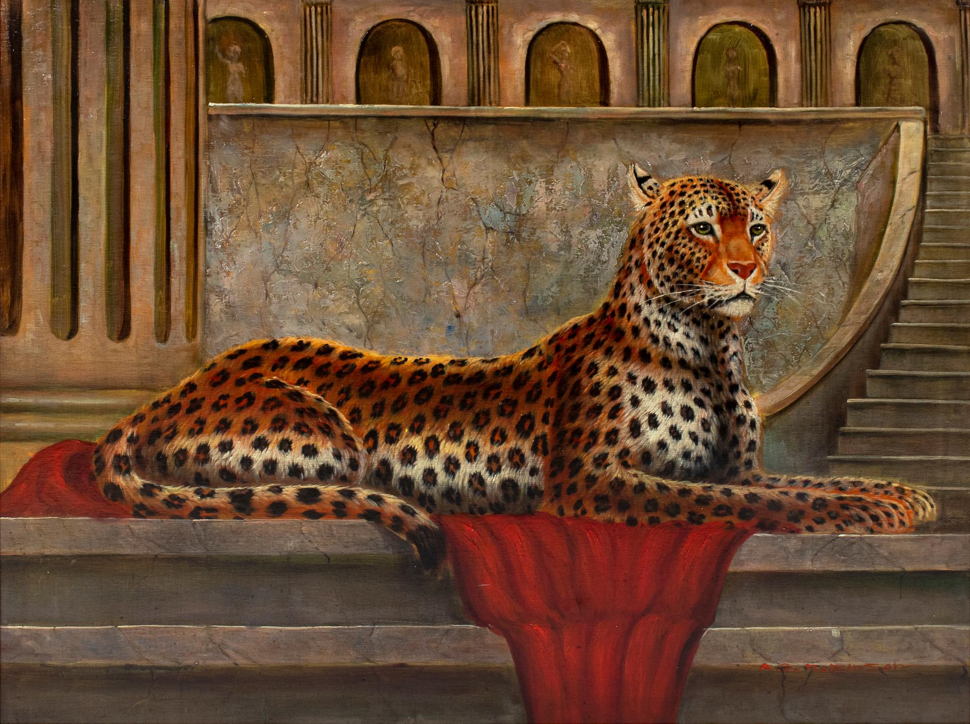 Recumbent Leopard